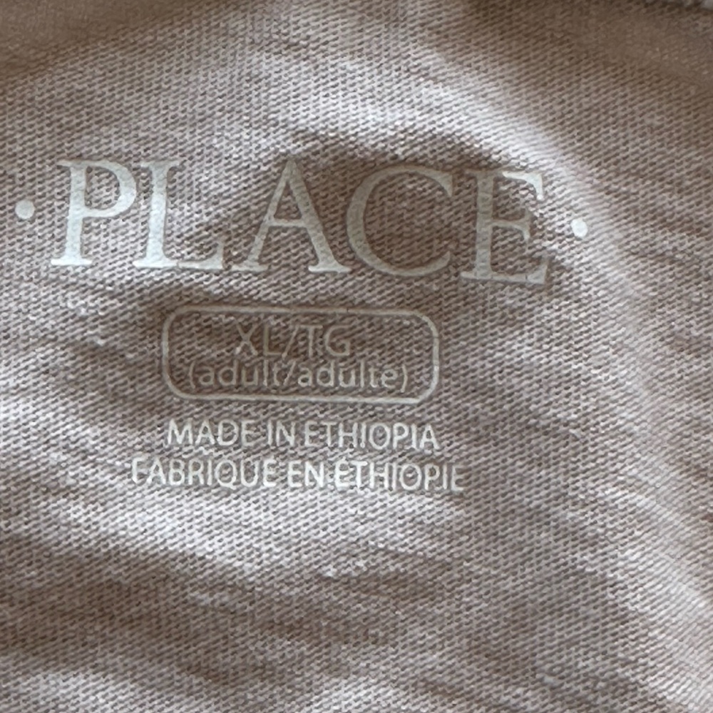 Place Thankful For My Family Long Sleeve Shirt - Cream Mens SZ XL - Picture 8 of 8